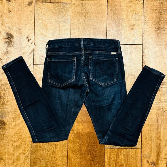 Marciano Low-Rise Skinny Jeans, Dark Wash, US 26 - Picture 4 of 12